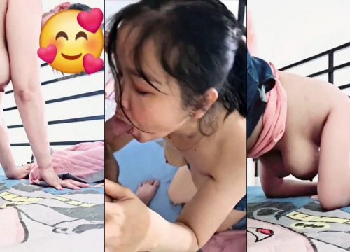 Em gái vú to đung đưa lúc lắc bú cu kẹp vú trên gác lửng